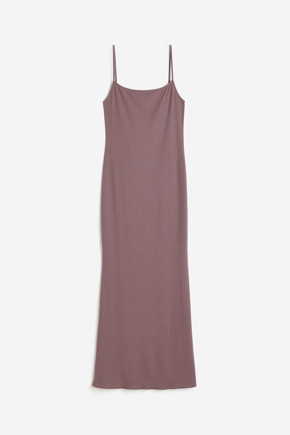 

Платье H&M Ribbed, серо-фиолетовый