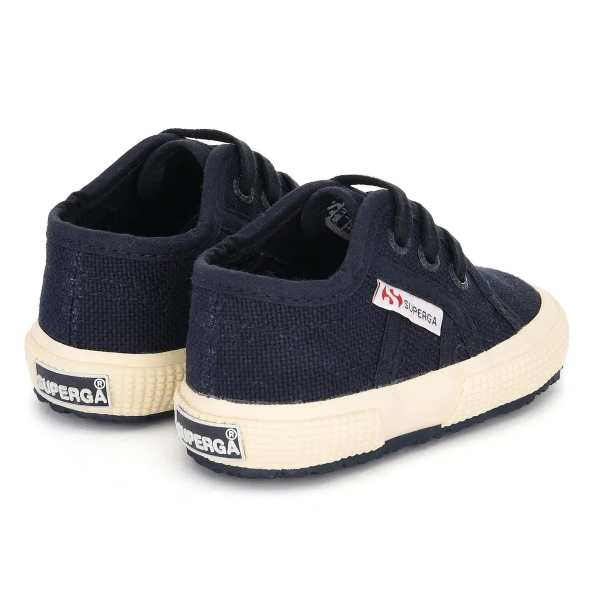 Детские классические кроссовки 2750 BEBJ Superga, Navy — фото 2