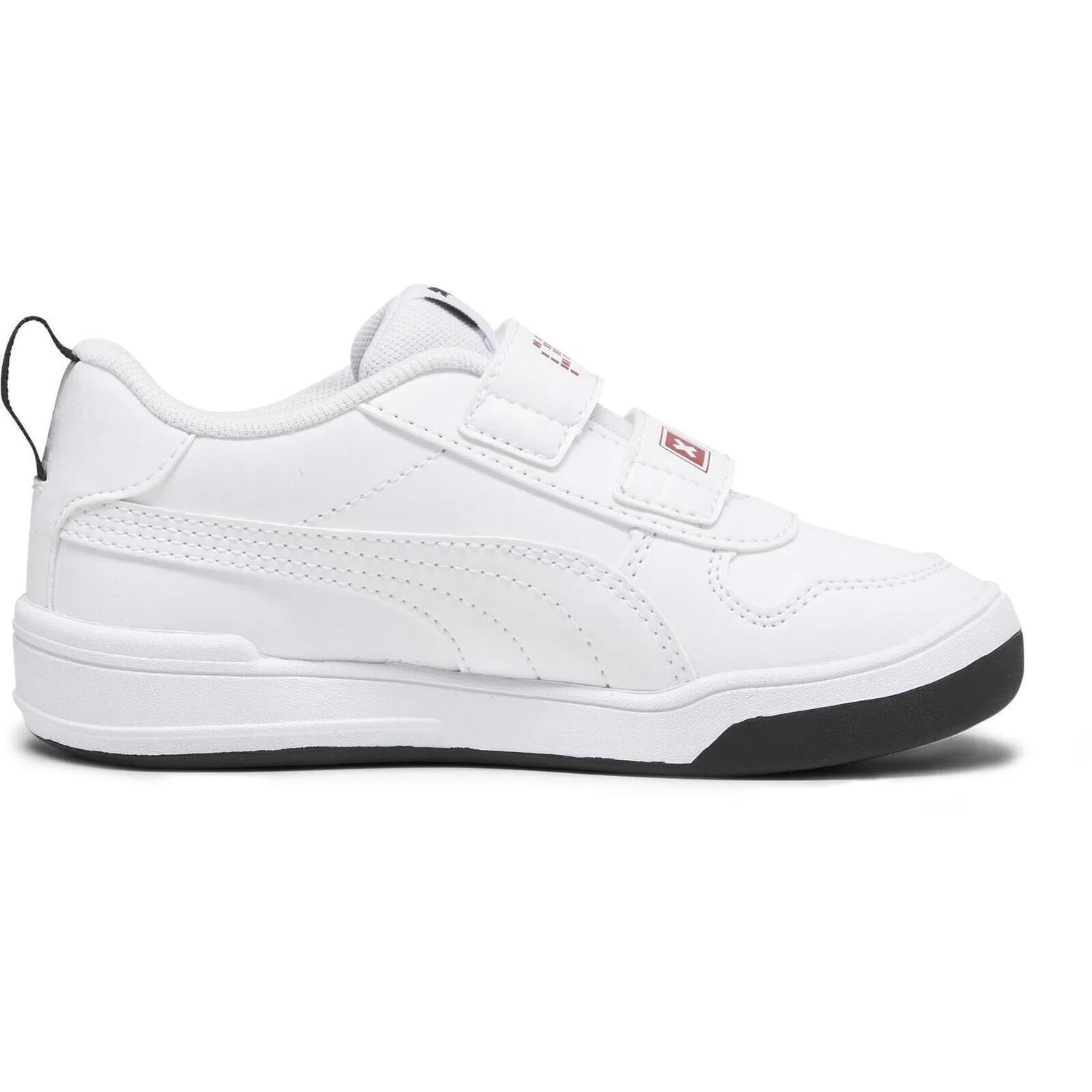 Детские кроссовки с кожаным верхом Puma Multiflex SL Play V Ps, Weiß — фото 2