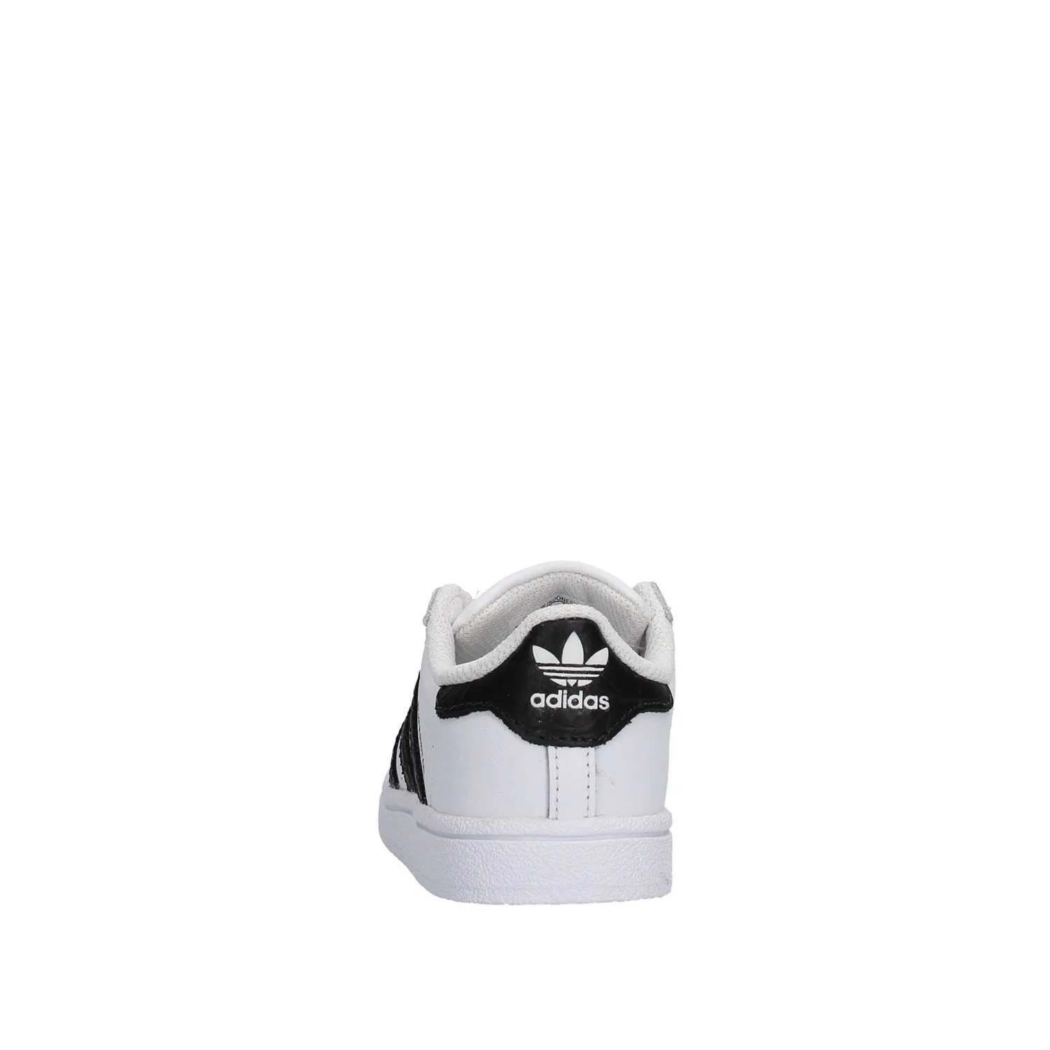 Детские кроссовки для мальчиков с цельно-кожаным верхом Superstar Adidas, White Ftwr White Core Black Core Black — фото 4