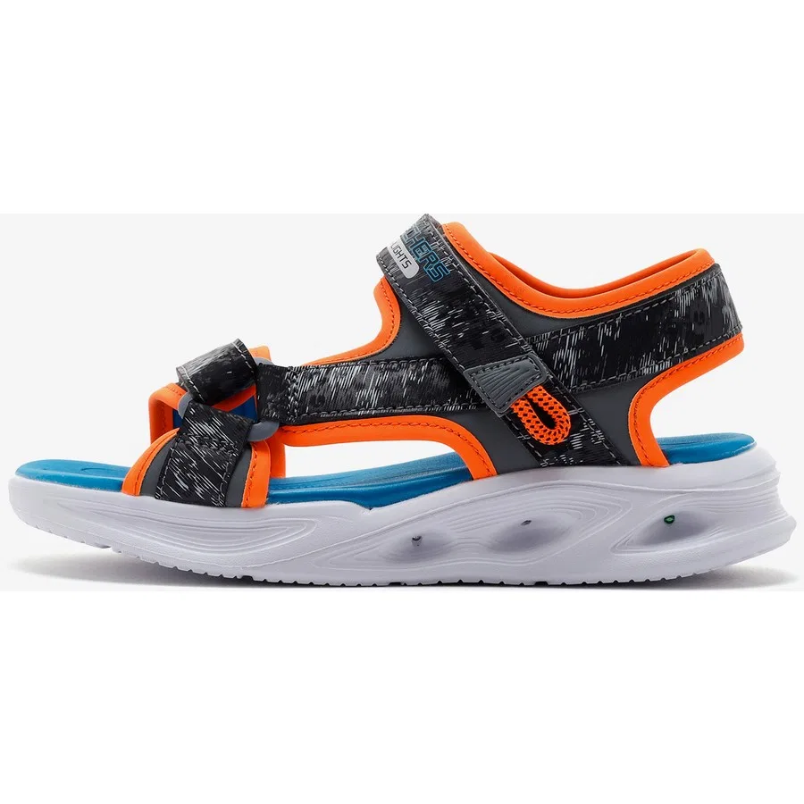 Сандалии с подсветкой Sola Glow Skechers, Черный