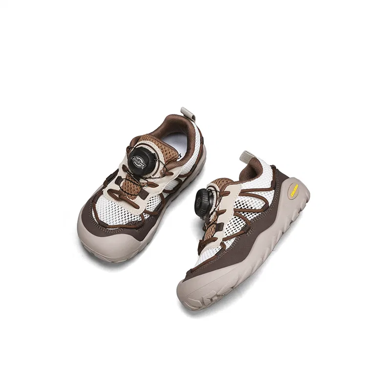 Детские кроссовки с защитой от ударов Dickies, Oak Brown-Unlined Mesh — фото 4