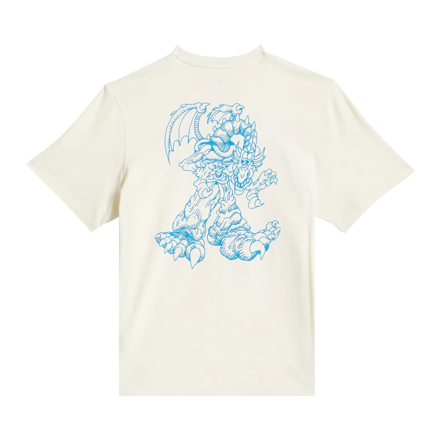 Футболка Adidas Skateboarding x Kogancult Dragon Tee, белый — фото 2