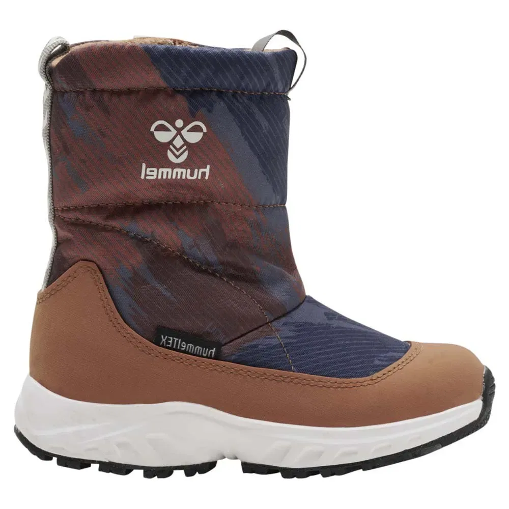 Ботинки снежные Hummel Root Puffer Recycled Tex, коричневый