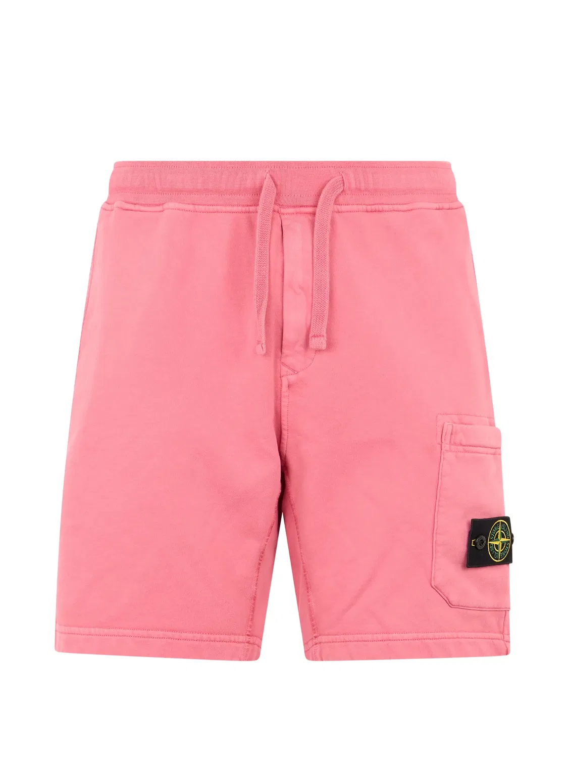 Шорты 6200011 из органического хлопка Stone Island, розовый