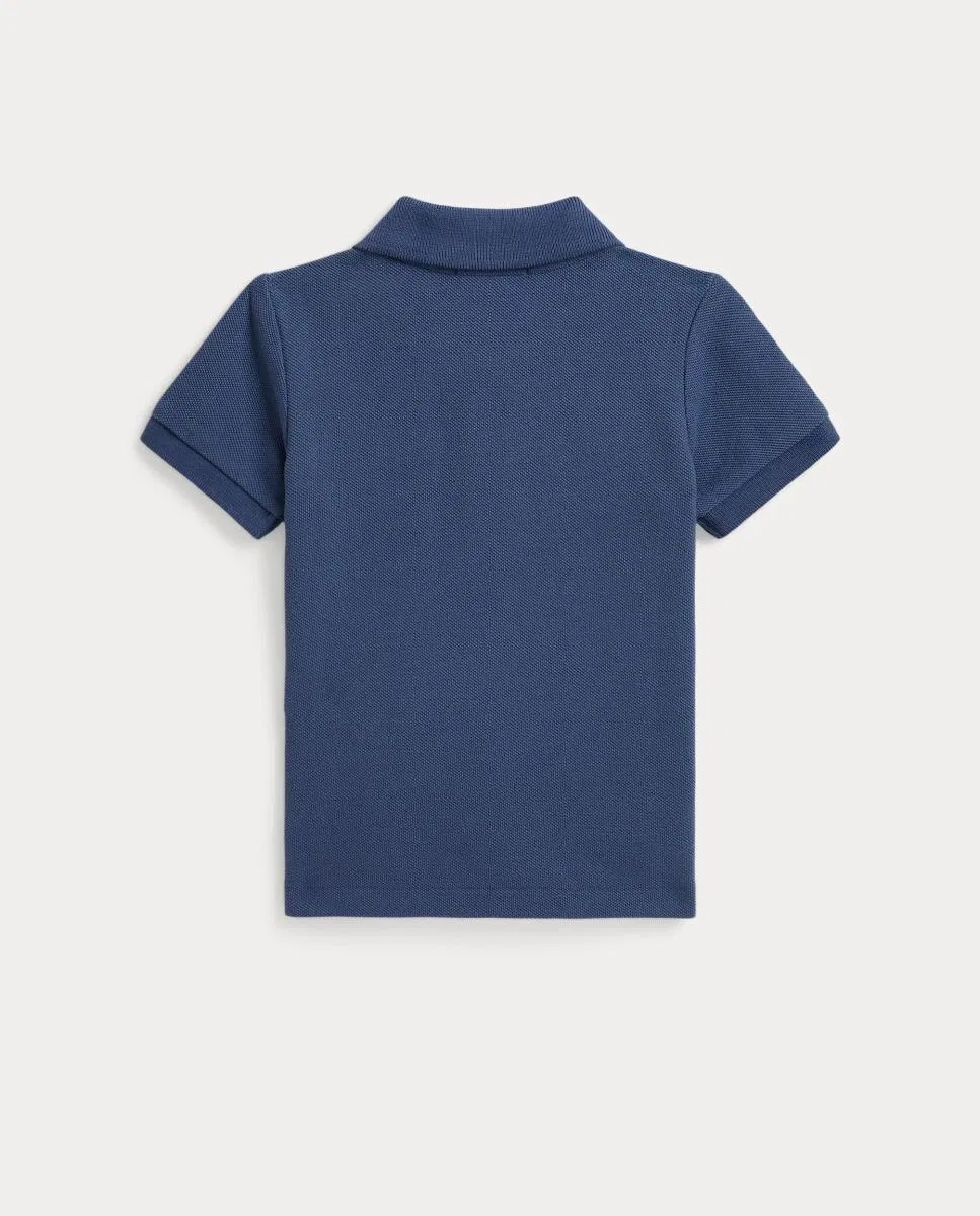 Поло рубашки, Polo Piqué Polo Bear, Polo Ralph Lauren, Azul índigo — фото 2