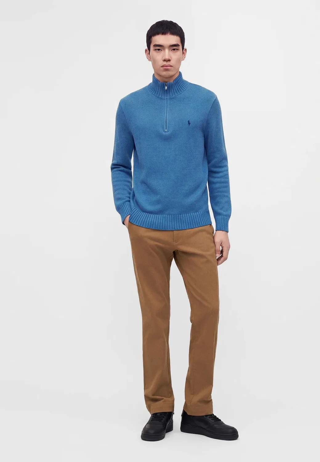 Свитер с длинным рукавом Polo Ralph Lauren, Blue Borage Heather — фото 2