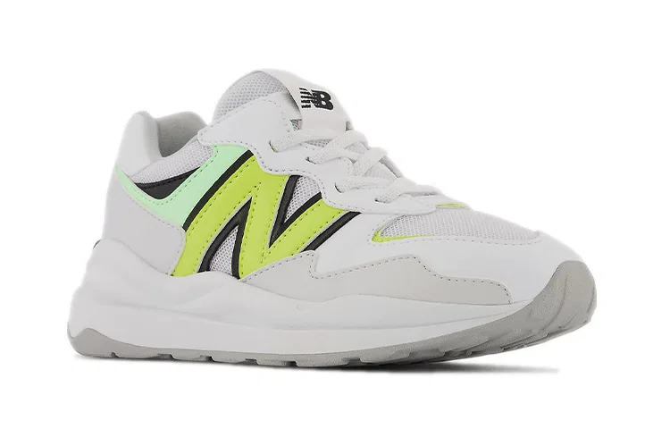 Детские кроссовки для мальчиков с широкой колодкой New Balance 57/40 Lemonade, Wide — фото 4