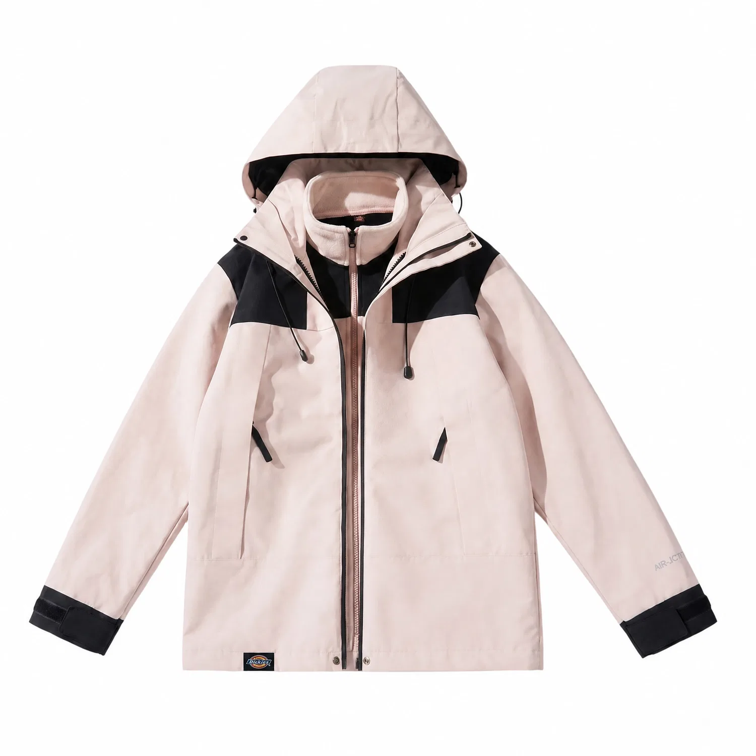 Детская куртка с капюшоном, съемная, с флисовой подкладкой, модель Ruyi Pink, Dickies, Ruyi Pink