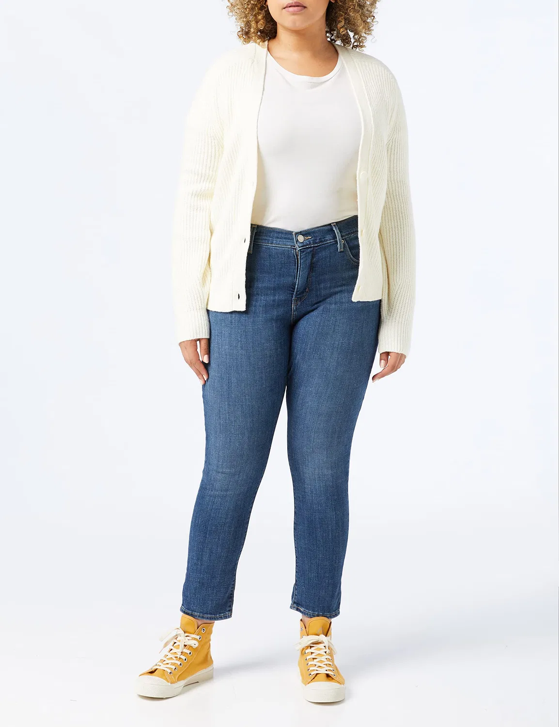 Женские джинсы скинни с утяжкой 311 Levi's, Lapis Gallop Plus — фото 3
