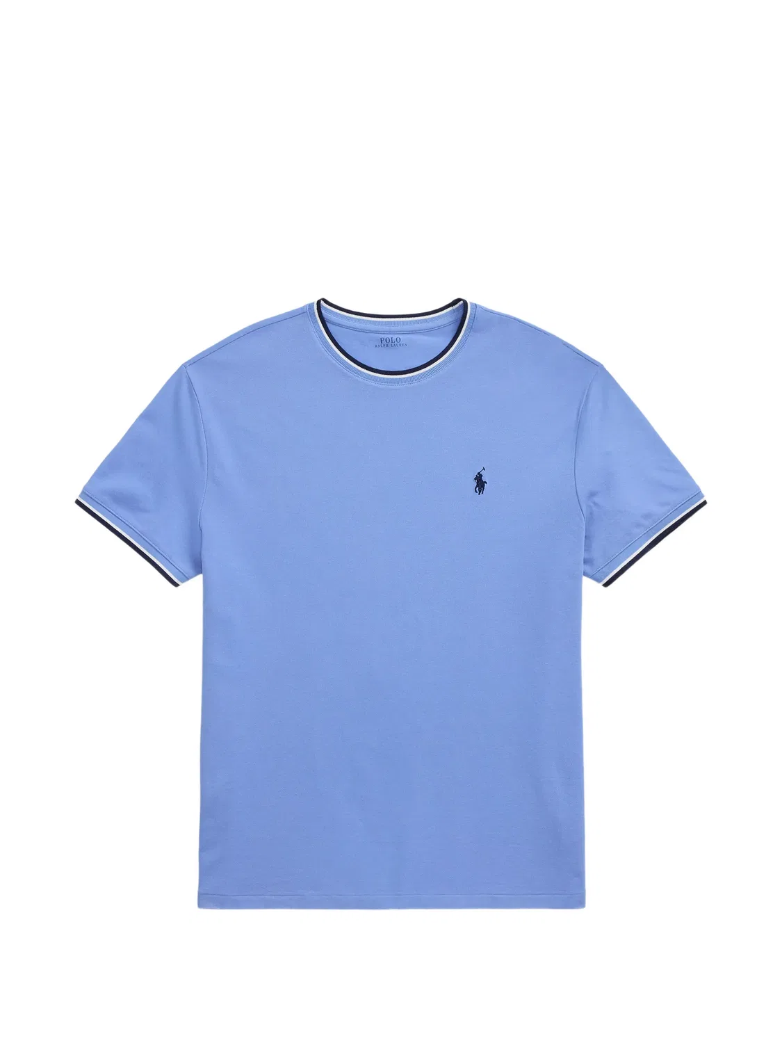 Футболка из джерси, синяя Polo Ralph Lauren, синий