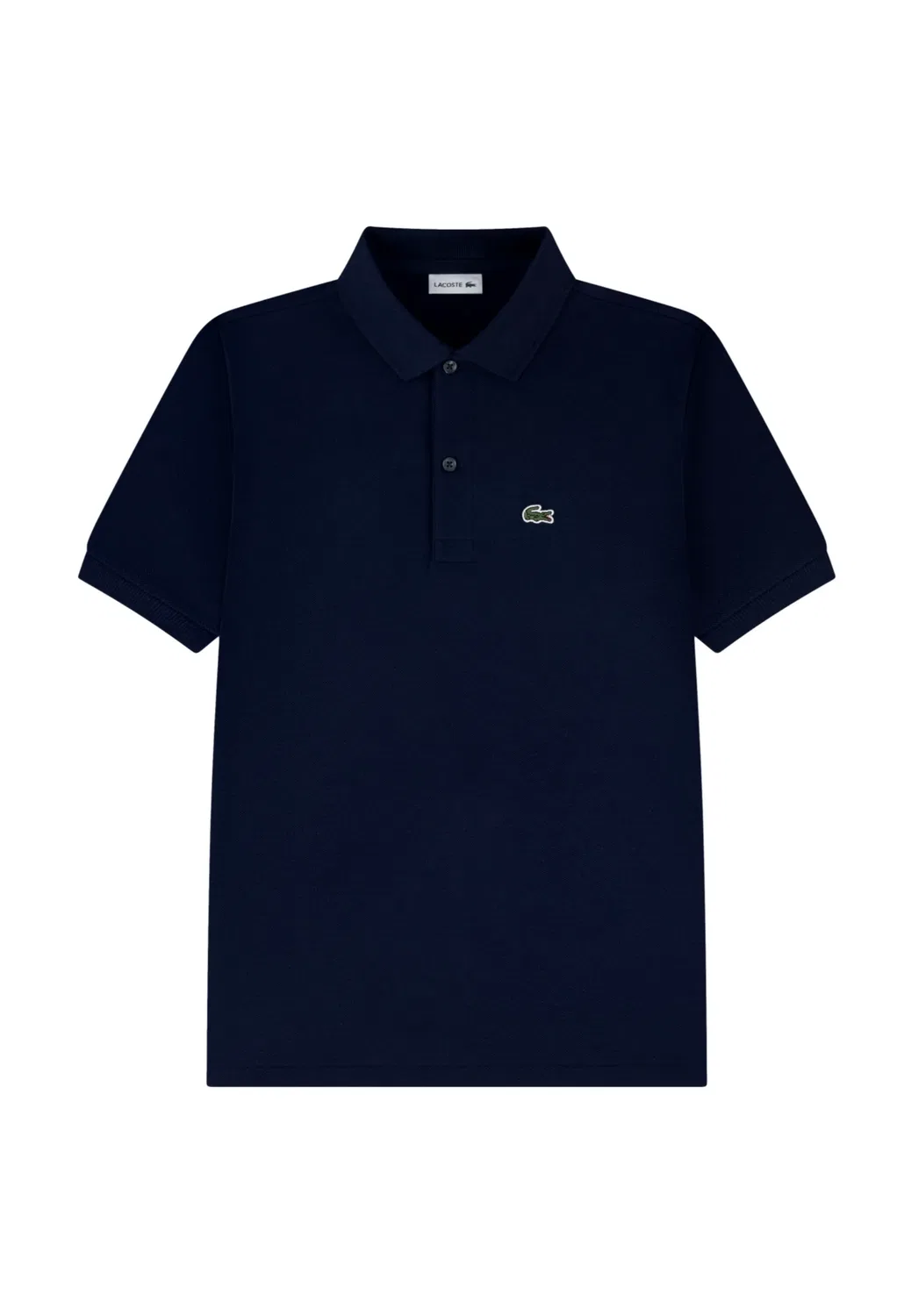 Поло детское темно-синий Lacoste, темно-синий
