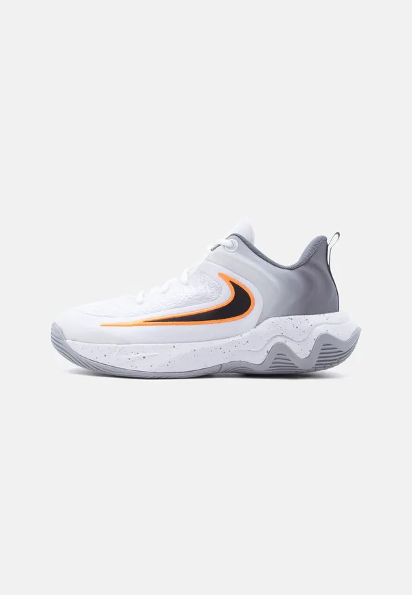 Унисекс баскетбольные кроссовки giannis immortality 4 Nike Performance, White/Black/Volt/Wolf Grey