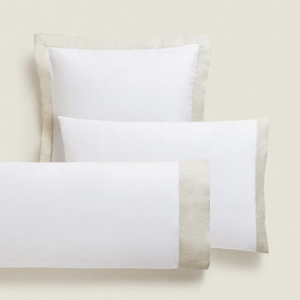 

Наволочка Zara Home, белый