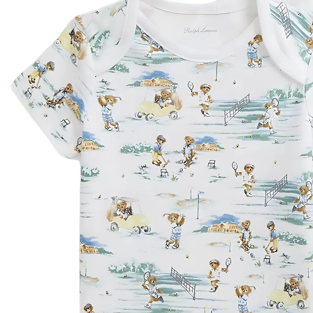 Комбинезон 2 Pack, Polo Ralph Lauren, White — фото 4