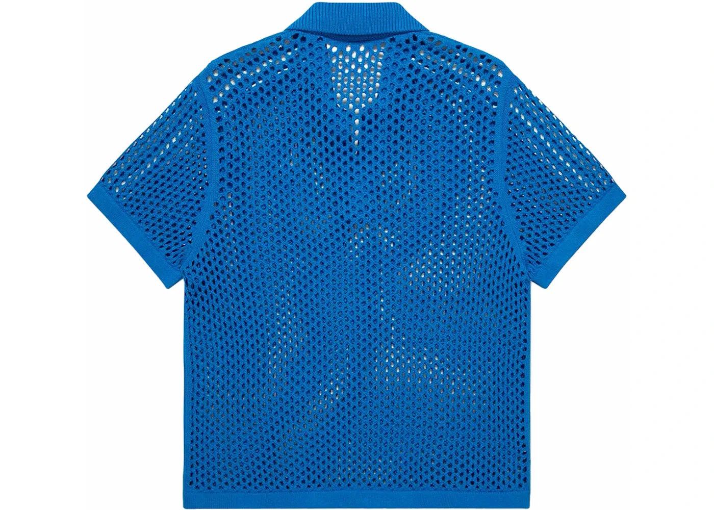 Детское поло Adidas x Edison Chen Crochet Shirt, Blue — фото 2