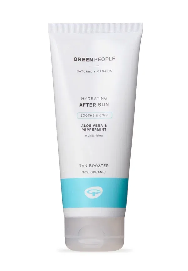 Feuchtigkeitsspendende after sun - после загара 225 мл Green People, белый