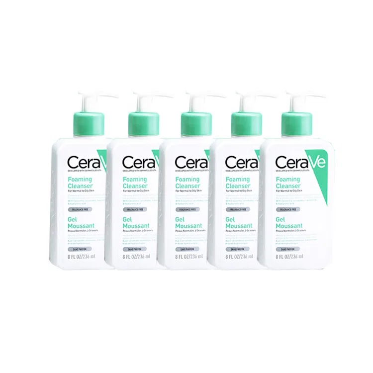 Очищающая пенка для чувствительной кожи CeraVe, 236 мл, 5 шт