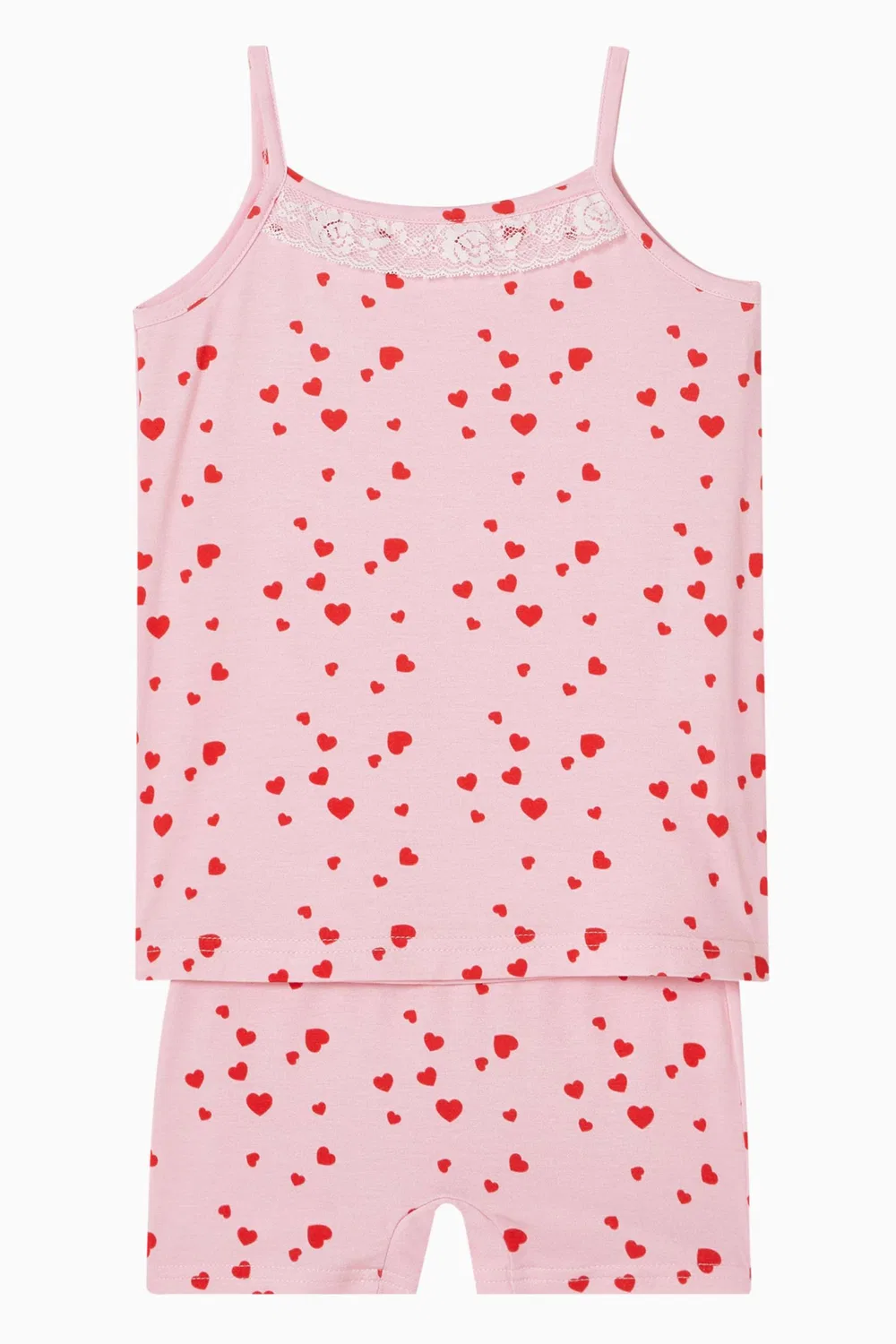 Комплект пижамы из джерси Clea Amiki Children, розовый