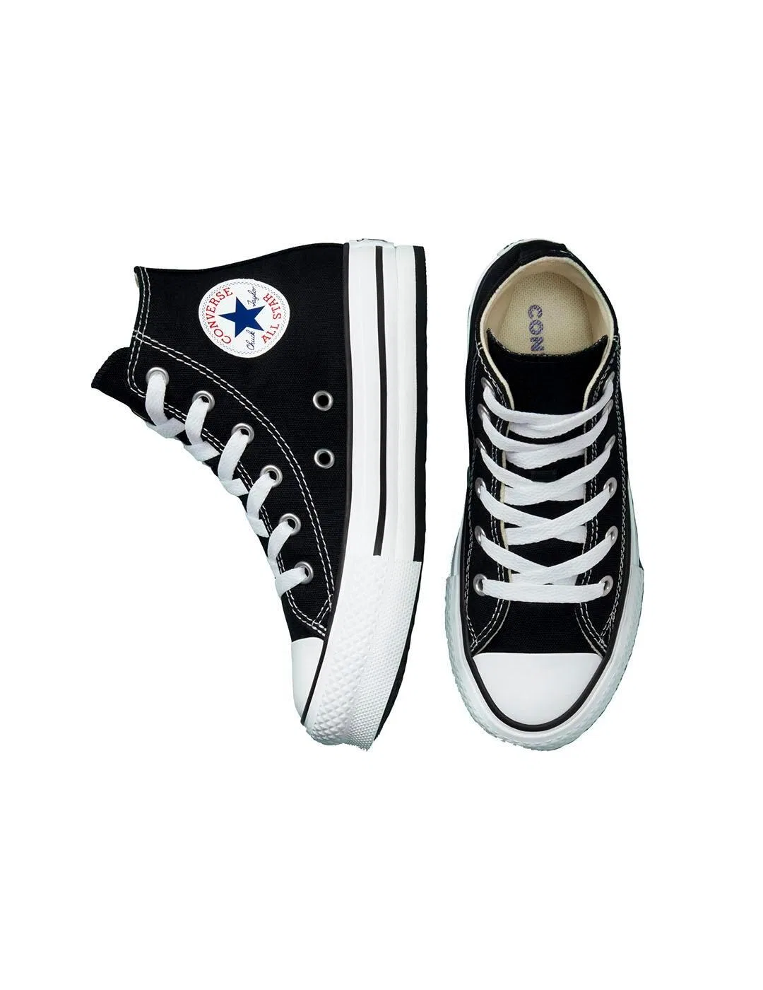 Детские кеды Converse All Star Lift Platform, Черный — фото 4
