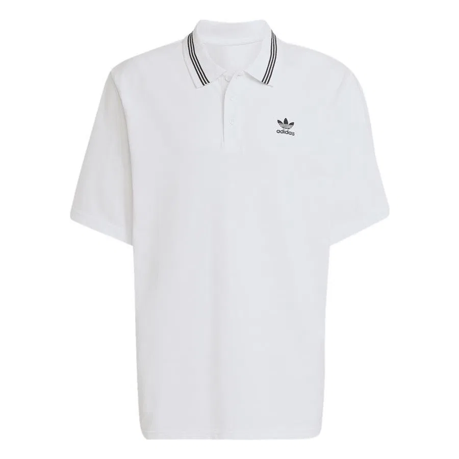 Мужское поло с длинным рукавом LOOSE POLO adidas, Черный
