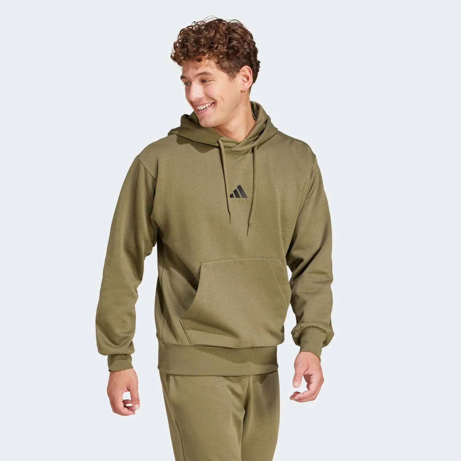 Мужское хлопковое худи Adidas