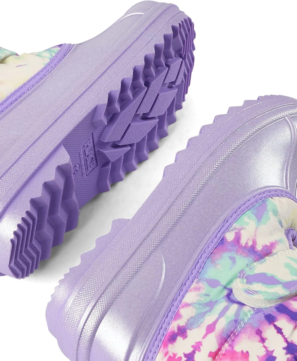 Детские зимние сапоги для девочек с искусственным мехом The Children's Place, Purple Cream Swirl — фото 3