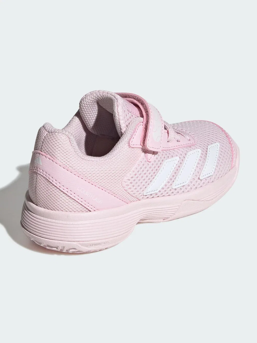 Courtflash унисекс - теннисные кроссовки для разных типов кортов Adidas Performance, Distilled Pink/Ftwr White/Distilled Pink — фото 4