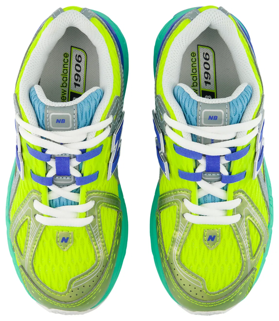 Кроссовки для мальчиков 1906 New Balance, цвет Alkaline Green/Alkaline Green — фото 4