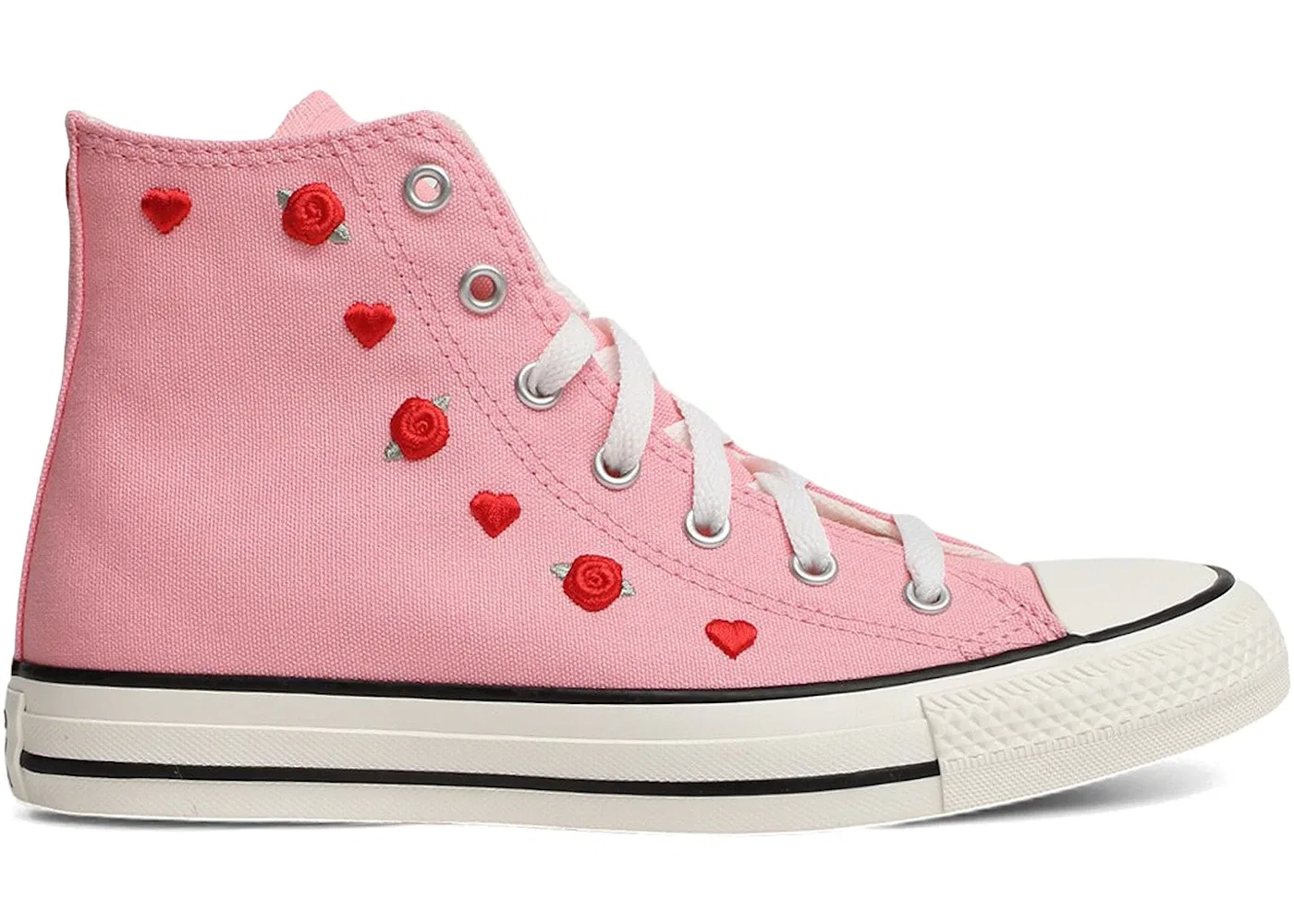 Детские кеды с принтом Converse Chuck Taylor All Star Hi, Light Jellyfish Jitter/Red/Egret
