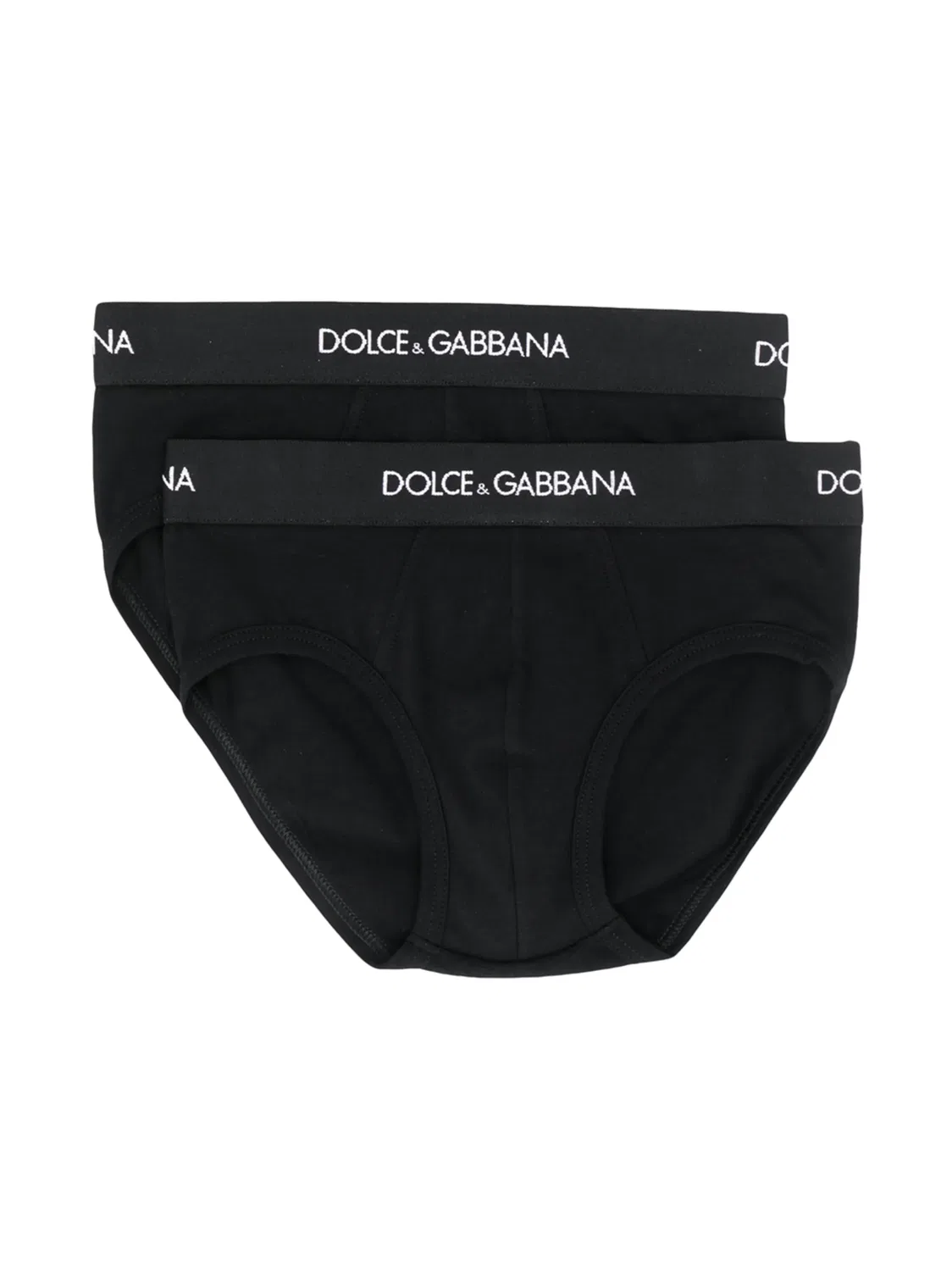 Dolce & Gabbana Боксерские трусы с логотипом на пояс