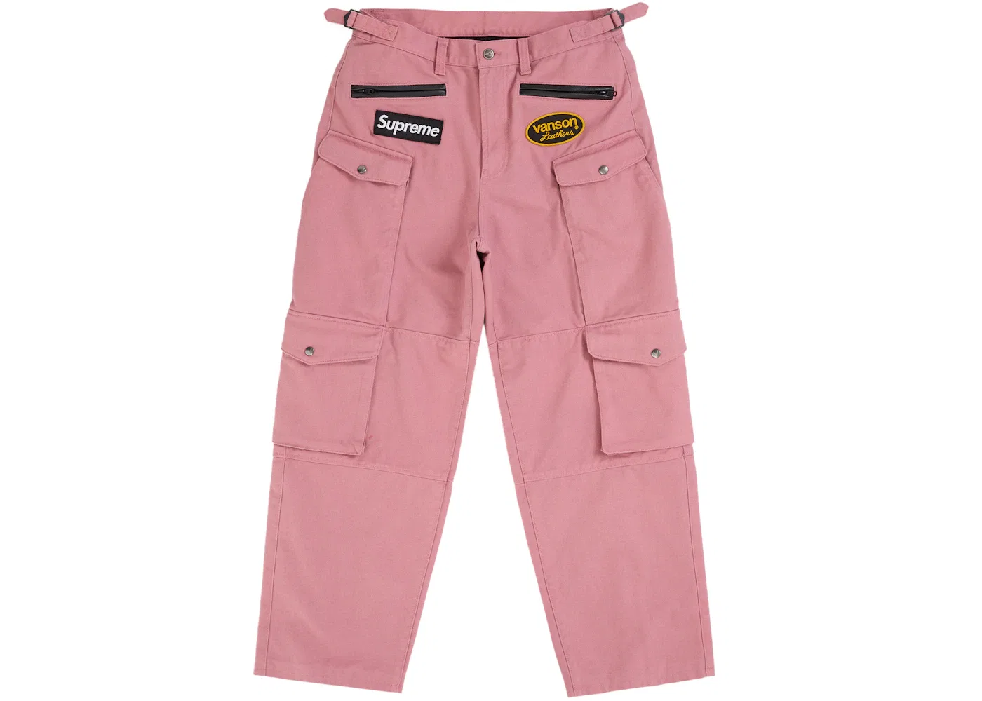 Мужские брюки из кордуры Supreme Vanson Leathers, Pink