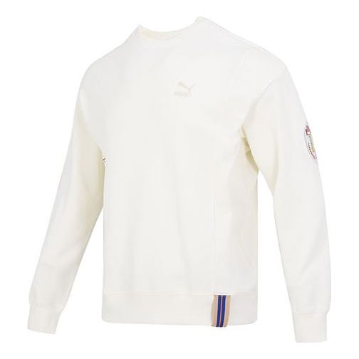 

Свитер team badge crew sweater 'beige' Puma, бежевый