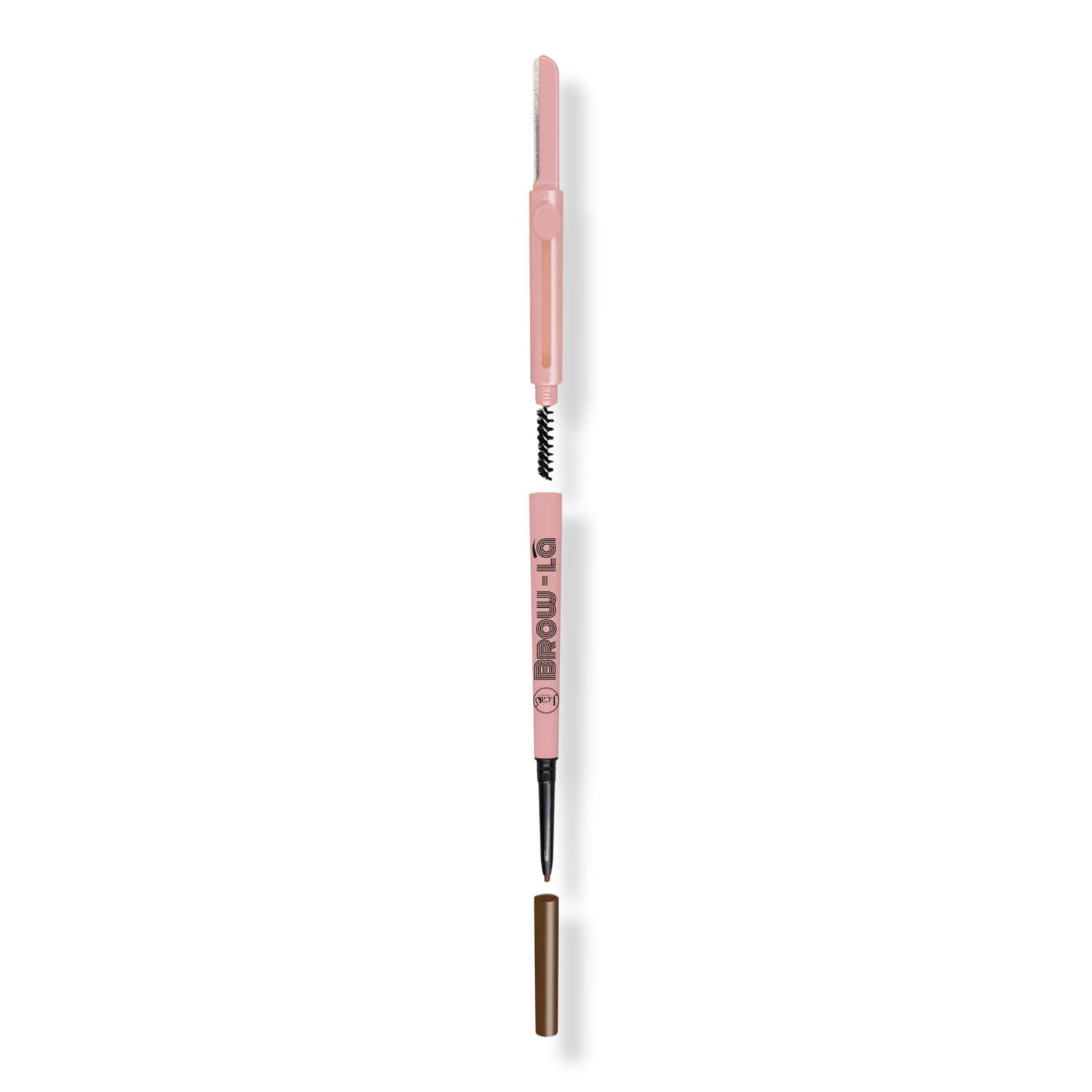 

Карандаш для бровей Brow-La 3 в 1: разметка и формирование бровей J.Cat Beauty, Rich Brown