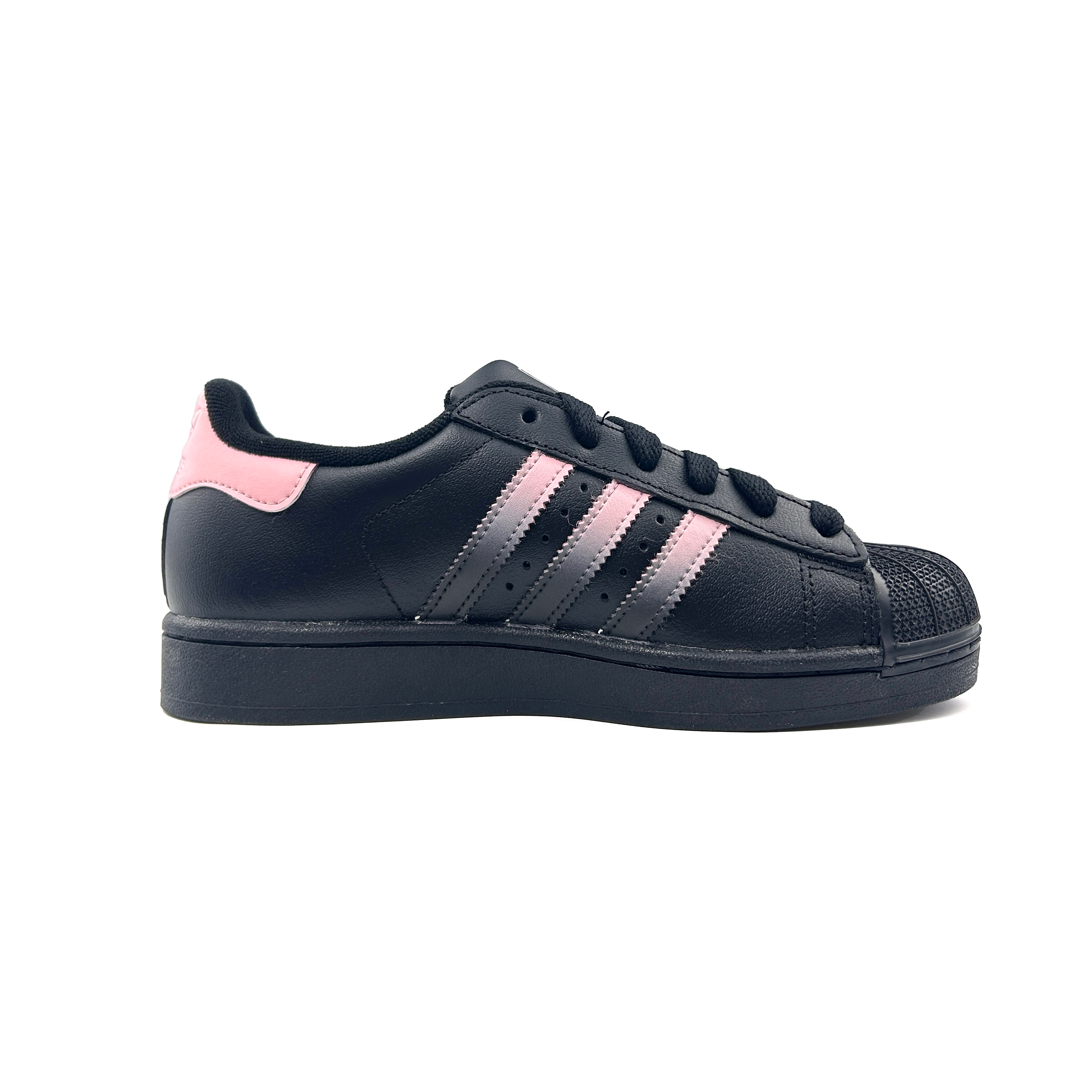 Adidas Originals Детские кроссовки для скейтбординга Superstar 2 Cool Blackberry SBOX с низким верхом, устойчивые к истиранию, для подростков — фото 3