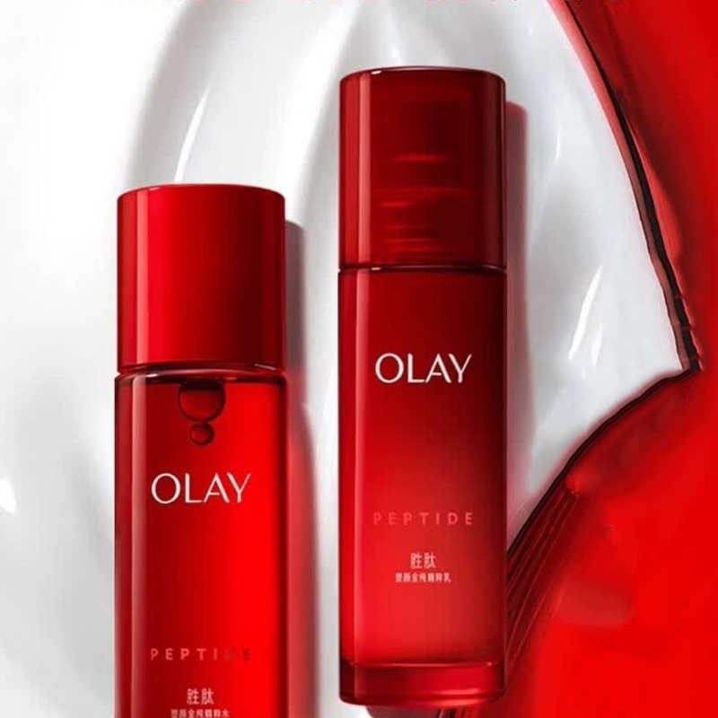 Olay Набор для ухода за кожей Red Bottle лифтинг успокаивающий увлажняющий 150мл+100мл+50г — фото 3