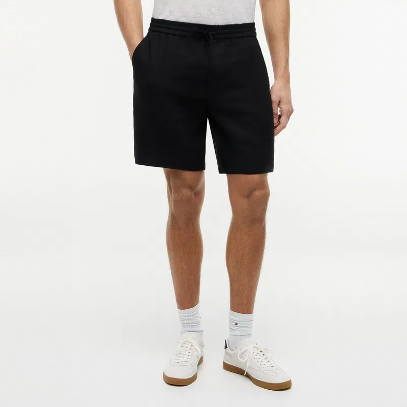 Шорты Casual Straight Fit Tommy Hilfiger черные — фото 4