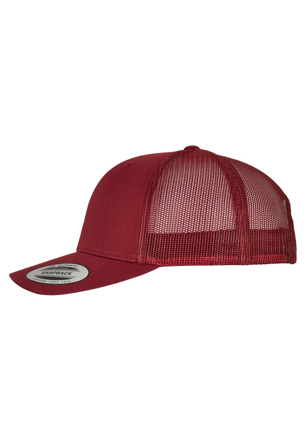 

Шапка Retro Trucker Flexfit, красный