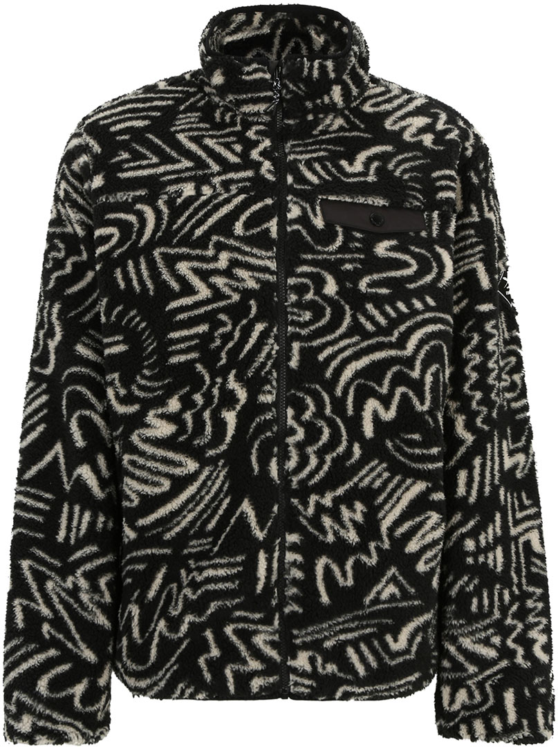

Iriedaily Куртка Insaneia fleece black white XL