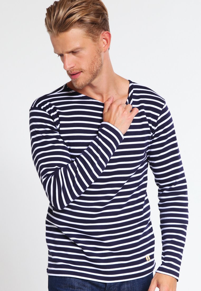 

Футболка с длинным рукавом MARINIÈRE CLASSIC T-SHIRT Armor lux, темно-синий