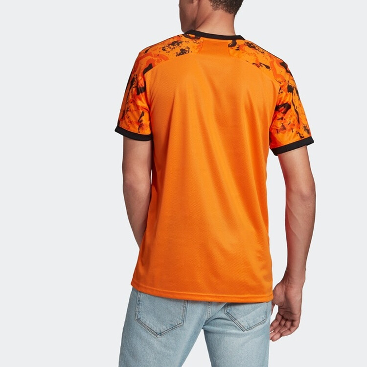 Третья майка Ювентус 20/21 Оранжевый Adidas, оранжевый — фото 4
