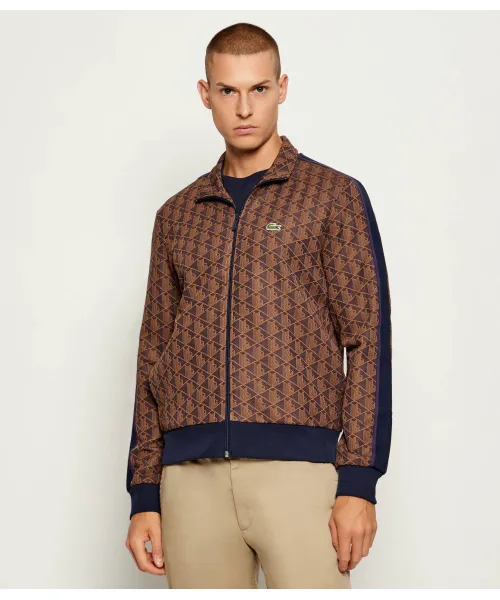 

Толстовка Regular fit Lacoste, коричневый