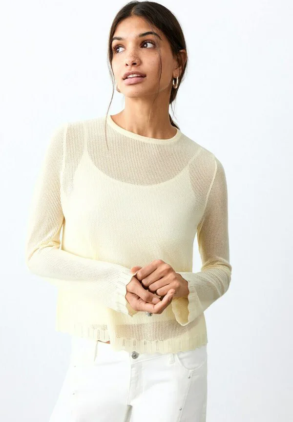 Подростковый джемпер Mango Kids, Yellow