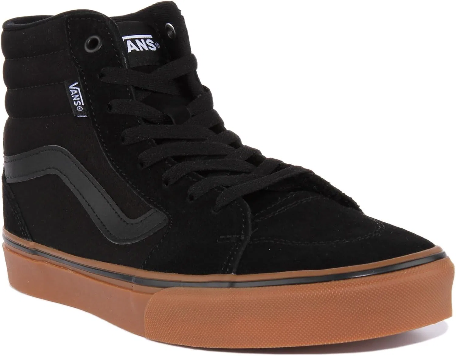 Кроссовки Vans Filmore Hi для мужчин, высокие, черные, для отдыха — фото 2