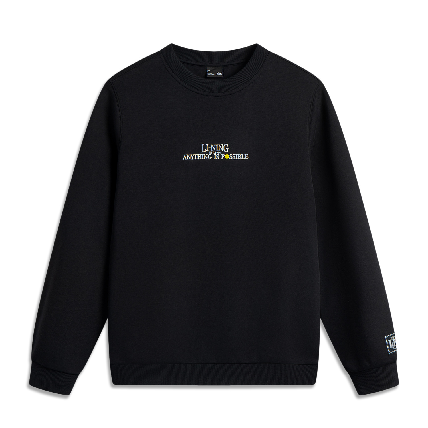 

LINING Свитшот Men's Black из коллекции Sports Life