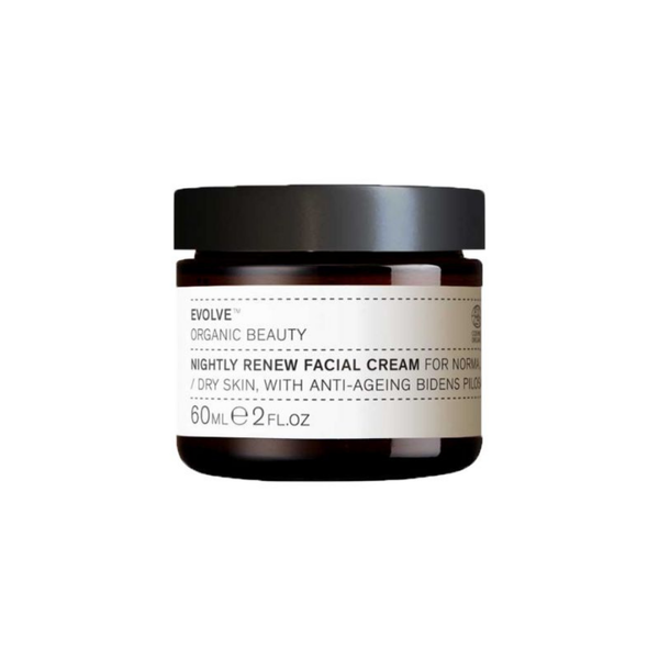 

Регенерирующий ночной крем для лица, 60 мл Evolve Organic Beauty Nightly renew facial cream