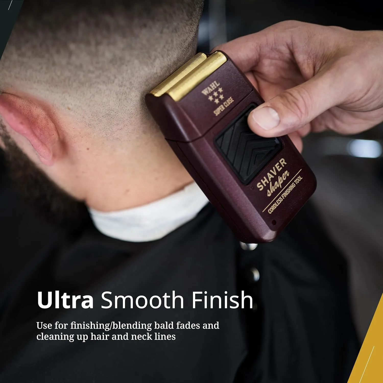 Сменная сетка для бритвы Wahl Professional 5 Star Series, обеспечивает сверхчистое бритье, гипоаллергенная, золотистого цвета., Gold — фото 3