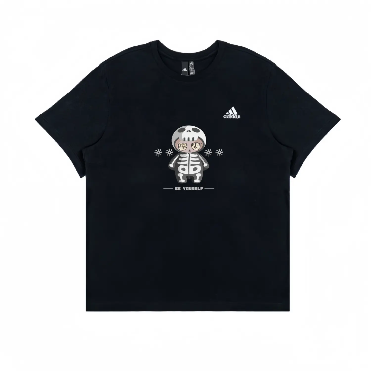 

Футболка Unisex с 3 полосками Adidas, черный