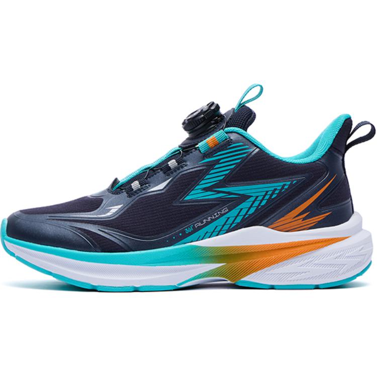 

Детские беговые кроссовки Rain Screen Series для школьников 361°KIDS, синий/зеленый/оранжевый