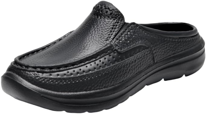 

Мужские лоферы Hhhchpm с отделкой под пенни, повседневная обувь без шнурков с противоскользящей подошвой, мужские обувь, весна и лето, черный